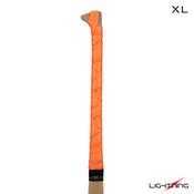 LS Lightning XL Self Coloured Embossed Hurling Grip Orange - Orange