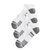 Calvin Klein Golf Tech Trainers Socks 3 Pack White - White / 7-11 Uk