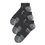 Calvin Klein Golf Tech Trainers Socks 3 Pack Black - Black / 7-11 Uk