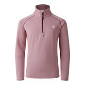 Dare2b Kid's Consist Core Stretch Midlayer Half Zip - Lilas / 11-12 image