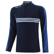 O'Neills Dromore Squad Half Zip Navy Royal White - Navy Royal White / S image