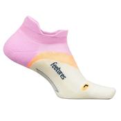 Feetures Elite Light Cushion Tab Socks Pink Citrus - Pink Citrus / Small image