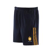 O'Neills Clare GAA Hydra Shorts Navy Royal Amber - Navy Royal Amber / Age 5-6 image