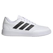 Adidas Courtblock Trainer Shoe White Black - White Black / UK 10 image