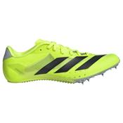 Adidas Sprintstar Unisex Running Spikes - Lemon / UK 8 image