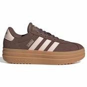 Adidas Women's VL Court Bold Trainer Shoes Earth Strada - Earth Strada / UK 5.5 image