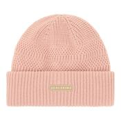 Sealskinz Gressenhall Waterproof Cold Weather Textured Stripe Roll Cuff Beanie Pink - Pink / Small - Medium image