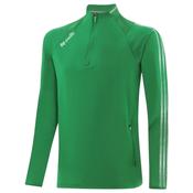 O'Neills Kilrush Shamrocks Dynamo Brushed Half Zip Top Green White - Green / Small image