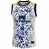 O'Neills Clare GAA Training Vest Alternate White - White Blue / Age 11-12 image