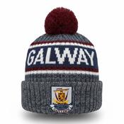 Vitalrate Galway Bobble Hat Navy Maroon - Navy Maroon / Adult image