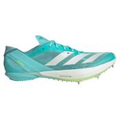 Adidas Adizero Ambition Middle Distance Running Spikes - Flash Aqua / UK 7 image