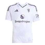 Adidas Manchester United 25/26 Away Jersey Junior - White Purple / 11-12 Years image