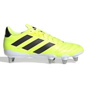 Adidas Kakari Elite Soft Ground Rugby Boots Yellow Black - Yellow Black / UK 7.5 image