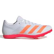 Adidas Allroundstar Junior Running Spikes White Orange - White Orange / UK 2 image