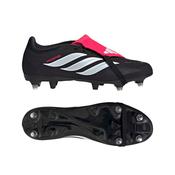 Adidas Predator League Fold-Over Tongue Soft Ground Football Boots Black Red - Black / UK 6.5 image