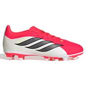 Adidas Predator Club Firm Ground Junior Football Boots White Red - White Red / UK 5 image