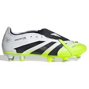 Adidas Predator Pro Fold-Over Tongue Soft Ground Boots White Black Lemon - White Black Lemon / UK 8 image