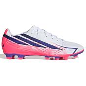 Adidas F50 Hyperfast Club Firm Ground Football Boots White - White / UK 11 image