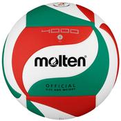 Molten V5M4000 Volleyball - White Red Green / 5 image