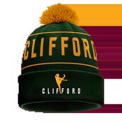 McKvr David Clifford Bobble Hat Green - Adults