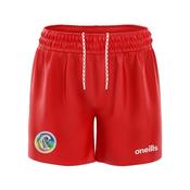 O'Neills Printed Camogie Shorts Red - Red / 30" image