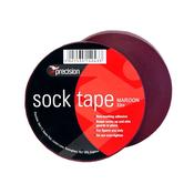 Precision Sock Tape 19mm Maroon - Maroon / 19mm x 30m