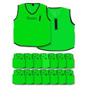Precision Mesh Numbered Bibs Youths - Youth / Green