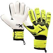 Precision Fusion X Flat Cut Essential Goalkeeper Gloves Flo Yellow - Flo Yellow / 9 image