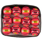 Karakal Quick Touch Sliotar Pink 12 Pack - Pink / 12 Quick Touch