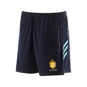 O'Neills Clare GAA Women's Sedona Training Shorts Marine Green Purple - Navy / Size 16 image