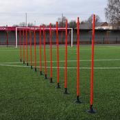 Precision Boundary Training Poles Red - 12 / Red