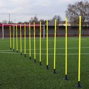 Precision Boundary Training Poles Yellow - 12 / Yellow