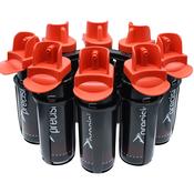 Precision 8 Hygiene Water Bottles &amp; Oval Carrier (1L)