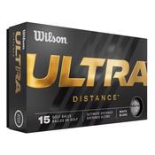 Wilson Ultra Distance Golf Balls 15 Pack - White image