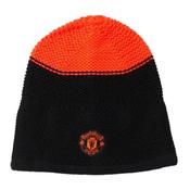 Adidas MUFC Beanie Black Solar Red - Adults image