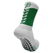 Bourke Sports Miniz Chevron Socks Green White - Green White / 7-11 Uk