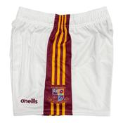 O'Neills Miltown GAA Shorts - White Maroon Amber / 38" 2XL image