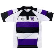 CS Kilrush RFC Jersey - Black White Purple / Age 10-11 image