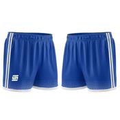 CS Club Training Shorts Royal White - Royal White / 34" - Medium