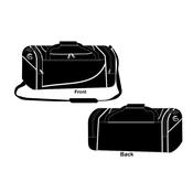 CS Team Holdall Medium Black White - Black White