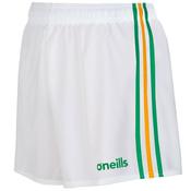 O'Neills Mourne Shorts White Green Amber - White Green Amber / 36" - Large image