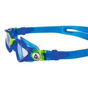 Aqua Sphere Kayenne Junior Swimming Goggles Blue Green - Blue Yellow Clear / Junior image