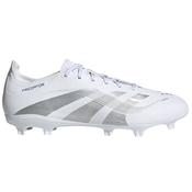 Adidas Predator League Firm Ground Adults Football Boots Cloud White Silver Metallic Bright Royal - White Blue / 10 Uk image