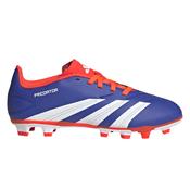 Adidas Predator Club Firm Ground Junior Football Boots Lucid Blue Solar Red White - 3 Uk image