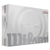 Wilson Duo Soft Golf Balls TRK360 White 12 Pack - White / Box 12 image