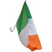 TCF Ireland Car Flag - Green White Orange image