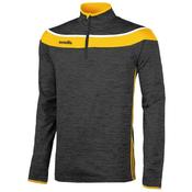 O'Neills Slaney 3 Stripe Half Zip (Melange Black  Amber White) - 2XL image