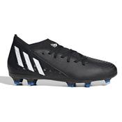 Adidas Predator Edge.3 Firm Ground Junior Black White Vivid Blue - 3 Uk image