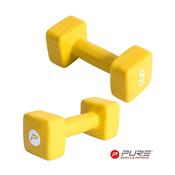 Pure2Improve P2I Neoprene Coated Dumbell - 10kg / Purple image