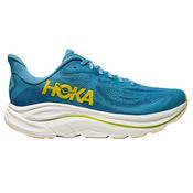 Hoka Clifton 10 Men's Running Shoes Blue Yellow - Blue Yellow / 8 Uk image